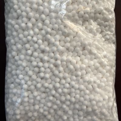 150-160N Crushing Strength and ≥50% Water Adsorption in White Beads Activated Alumina