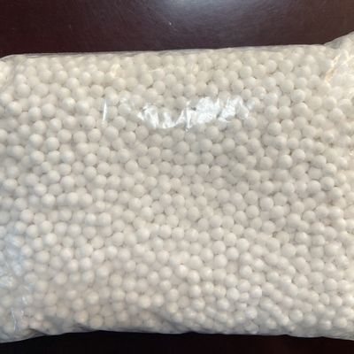 High Pore Volume White Beads Activated Alumina Effective Water Adsorption 150-160N Crushing Strength BET 300-320m2/g