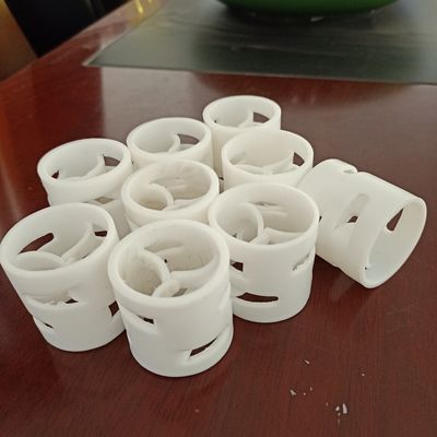 PTFE Pall Packing Ring 50mm geeignet für die Anwendung bei Temperaturen im Turm